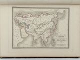 an old map of the world with countries on it