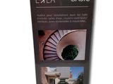 an image of a box with a picture of a spiral staircase