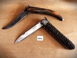 a knife and a knife holder on the table