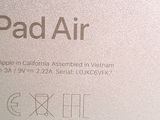 a close up of the back of an apple ipad air
