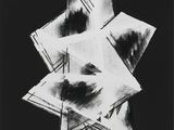 an image of a black and white drawing of a star