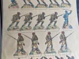 an image of a picture of a bunch of toy soldiers on a table