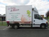 a truck that is parked in a parking lot