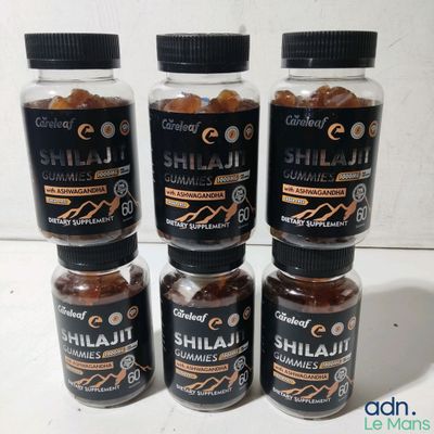 six flacons de bonbons gélifiés Shilaj gélifiés gélifiés gélifiés gélifiés gélifiés gélifiés gélifiés gélifiés