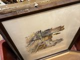 a picture of a picture of a painting in a box