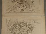 two drawings of a man and a woman on a wall