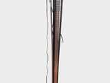 an image of a floor lamp with a glass bowl on top of it
