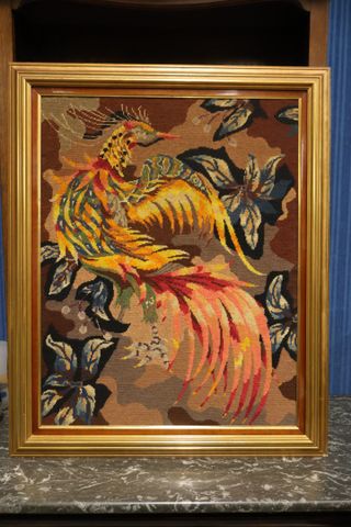 Canevas « Phoenix » et Canevas, d’après un carton de Grekoff 69 x...