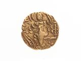 an image of a gold coin with an image of a woman on it
