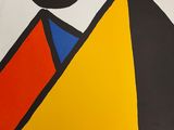 une peinture représentant une pyramide surmontée d'un soleil