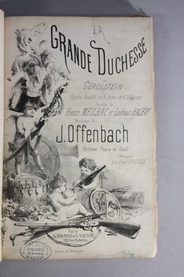OFFENBACH (J.) MEILHAC HALEVY. La Grande duchesse de Gerolst…