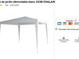 a large white tent with the top open and the bottom closed