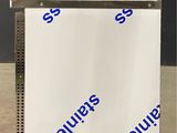 an image of a piece of white paper with blue writing on it