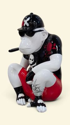 BOX 33 CREATION éditeur "Funny Singe Cigare"