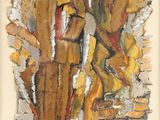 an image of a painting of a group of people on a wall