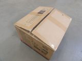 a box that is sitting on the floor in the middle of the room