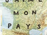 une carte de la France sur laquelle figurent les noms des pays