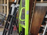 many different types of ladders in a warehouse