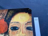 a book with a picture of a woman on it