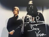 photo dédicacée de Dark Vador et de Dark Vador, tirée de « Star Wars »