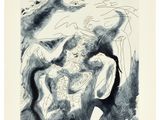 une image d'un dessin en noir et blanc d'un homme et d'une femme