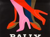an image of a poster for bally shoes and high heels