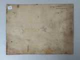 a piece of paper with writing on it sitting on a table