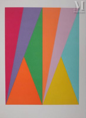 BILL Max (1908-1994) Composition géométrique, 1975