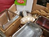 a lot of items that are sitting on a table