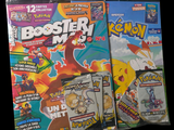 a lot of pokemon comics on display in the store