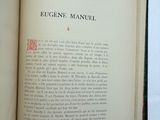 an open book with a picture of a man on it