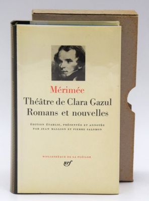 merimee, theatre de clara gazul, romans et nouvelles
