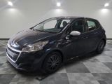 a picture of a black car parked in a garage