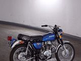 a motorcycle that is parked in a parking garage