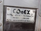 a close up of a sign on a machine
