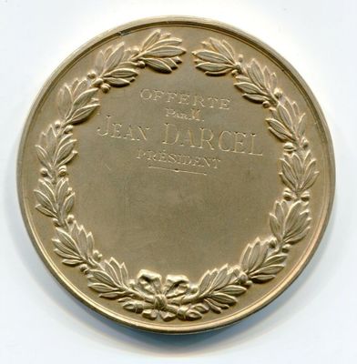 médaille d'or décernée par le président des États-Unis pour sa victoire lors de la Première Guerre mondiale