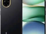 l'avant et l'arrière d'un smartphone noir sur fond vert