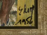 an image of a painting of a man with a beard and a hat