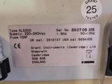 a label on the side of a sewing machine