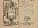 an old book with a picture of a coat of arms