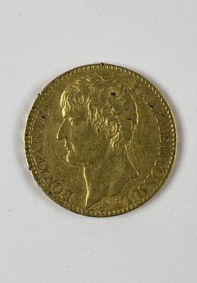 Pièce de 40 francs en or "Bonaparte Premier consul" An 12 A. - Photo 1