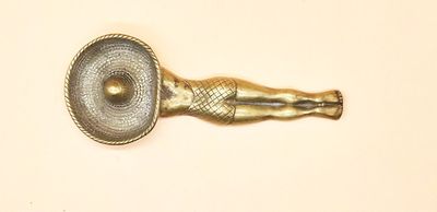 Cendrier en laiton, Années 50 (17 cm)