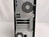 a computer with a hard drive on top of it