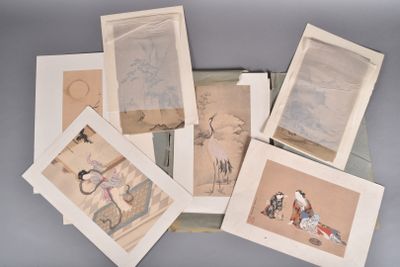 Old masterpieces reproduced by The Shimbi Shoin.