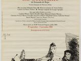 une affiche pour la première de l'opéra *La Célestine*