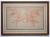 an image of a drawing of angels on a sheet of paper