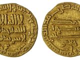 une pièce d'or portant l'image d'un homme et d'une femme