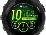 the garmin smart watch is displayed on a white background