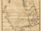 une ancienne carte des etats-unis d'amerique du nord