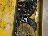 a yellow box with a bunch of tools inside of it